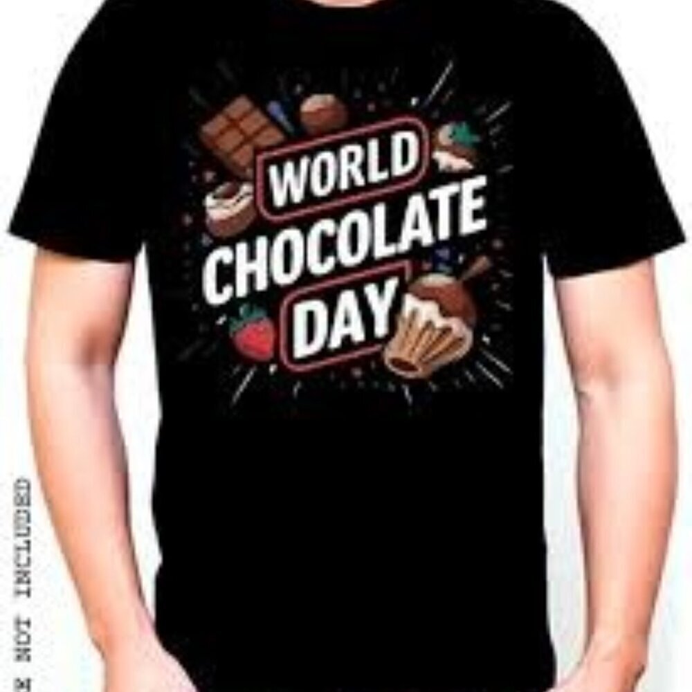 Im Just Here For The Chocolate Funny Quote Unisex T-Shirt